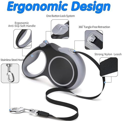 Retractable Dog Leash 26 FT Tape - Image 3