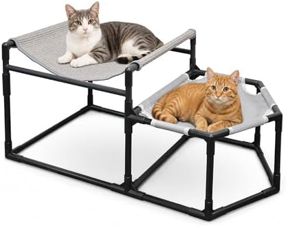 2-Tier Elevated Cat Hammock Bed by Unknown