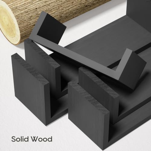 SRIWATANA Black Floating Shelves - Image 5