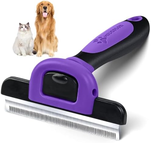 MIU COLOR Pet Grooming Brush, Deshedding Tool by MIUCOLOR