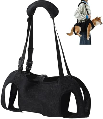 Shinylin Dog Carry Sling Emergency Backpack Dog Lift Harness by Shinylin