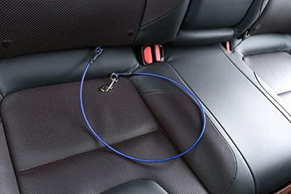 Pet Dog Car Seat Belt Restraint, Chew Proof Dog Vehicle Safety Tether Cable - Image 5