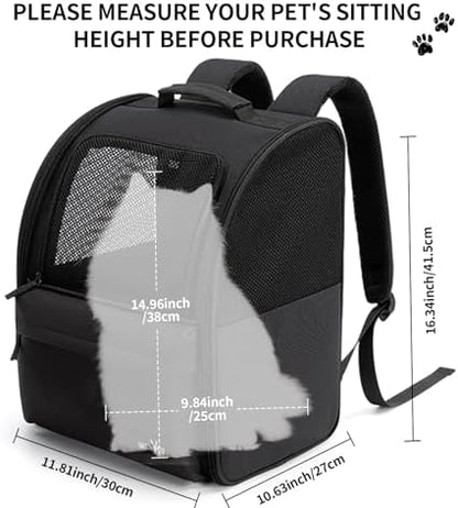 wakytu Cat Carrier Backpack, Pet Backpack Carrier - Image 4