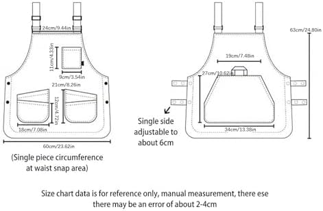 Water Apron with Taslon Fabric for Chefs - Image 3
