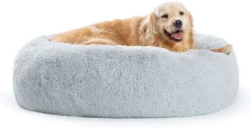 SAVFOX 36 inches Calming Donut Dog Bed - Image 3