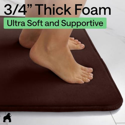 GORILLA GRIP® Memory Foam Bath Rug - Image 4