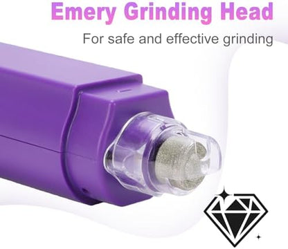 Geevorks Pet Nail Grinder, 5 Speed Electric Rechargeable Quiet Nail Trimmer - Image 3