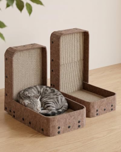 18.9" Cat Scratcher, L-Shaped Scratch Pad - Image 6