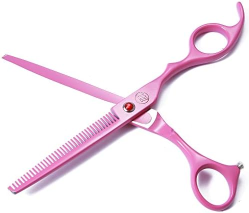 Moontay 7" Professional Dog Grooming Scissors Set of 5 - Image 7