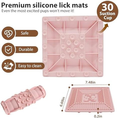 Lick Mat for Dogs & Cats, Slow Feeder Pad - Image 6