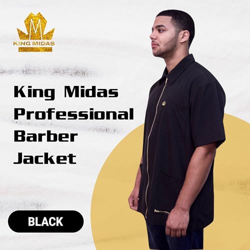 King Midas Professional Barber Jacket - Image 2