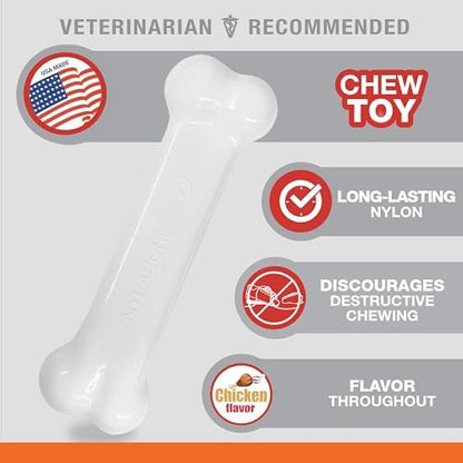 Nylabone Power Chew Original Bone Dog Chew Toys - Image 3