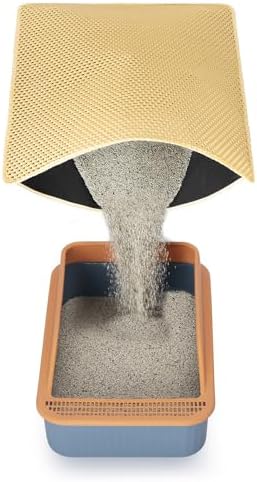 GRELY Cat Litter Mat, 2 Layer Litter Trapping Mat by JCHGrely