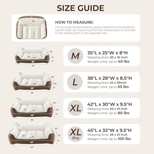 XL Pro Extra Thick Orthopedic Bolster Dog Bed - Image 4