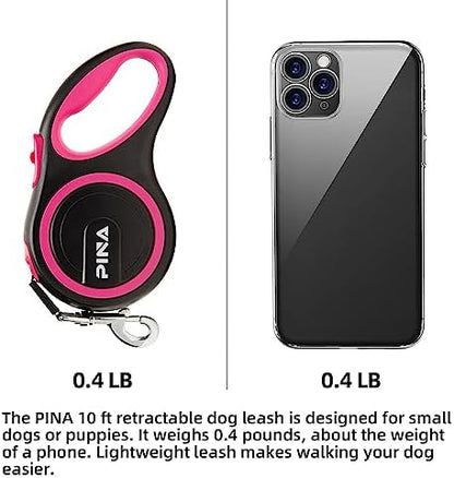 PINA Retractable Dog Leash, 10ft Dog Leash - Image 2