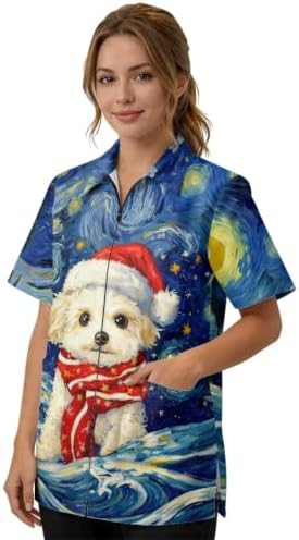 Funny Print Barber Jackets & Smocks by Unknown