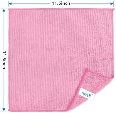 HOMEXCEL 50PK Microfiber Cleaning Cloth, Cleaning Rag - Image 7