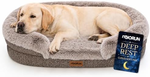Miorun Fluffy Orthopedic Dog Beds Large Sized Dog by Miorun
