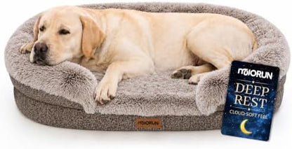 Miorun Fluffy Orthopedic Dog Beds Large Sized Dog by Miorun