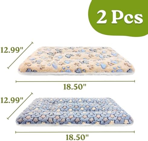 2 Pack Cat Blankets for Indoor Cats, Ultra Soft Reversible Mat, Fluffy Flannel - Image 6