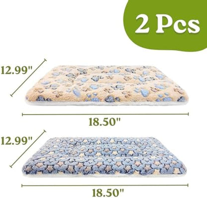 2 Pack Cat Blankets for Indoor Cats, Ultra Soft Reversible Mat, Fluffy Flannel - Image 6