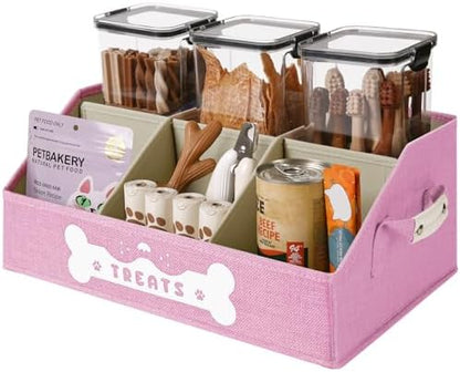 Dog Treat Container, Dogs Storage Organizer by GreenPetopia