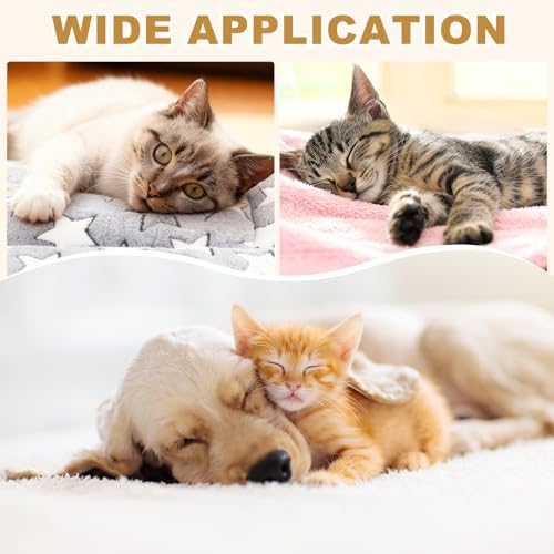 Dog Cat Bed Mat, Soft Coral Fleece Pet Cushion Pad - Image 7