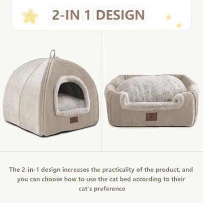 WINDRACING Cat Bed for Indoor Cats - Image 4