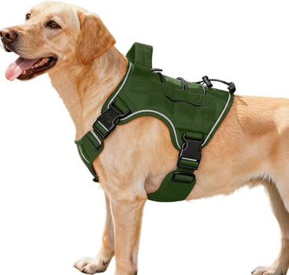 Heavy-Duty Tactical Dog Harness by Bruvoalon