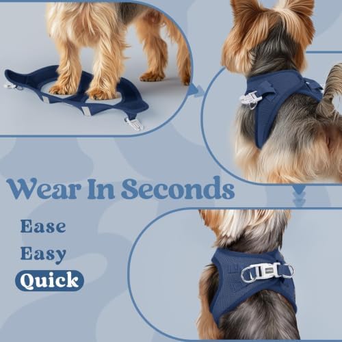 rabbitgoo Step-in Small Dog Harness, Puppy Vest - Image 6