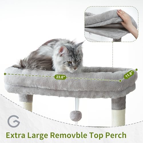 Gitelsnour Maine Coon Cat Tree, Heavy Duty Cat Tower - Image 3