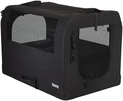 Thule Collapsible Dog Kennel Size Large, Zippered Panel, Folds Down Easily by Unknown