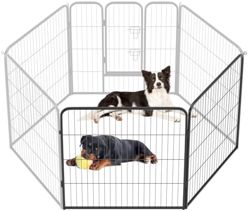 BestPet | Dog Playpen Extender | 32", 2 Panels | Expandable Design by BestPet