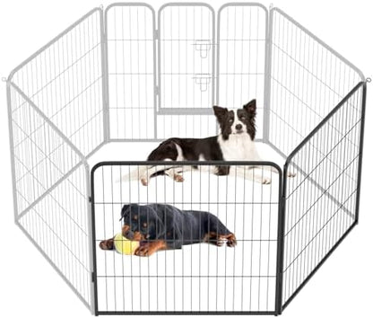 BestPet | Dog Playpen Extender | 32", 2 Panels | Expandable Design by BestPet