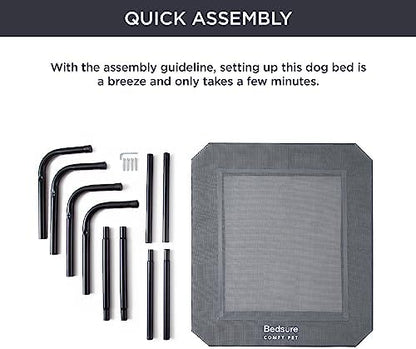 Bedsure Outdoor Elevated Cooling XL Dog Bed - Image 6