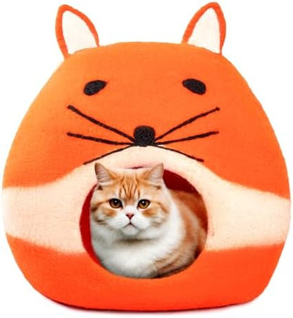 Luxurious Merino Wool Cat Cave - Image 5