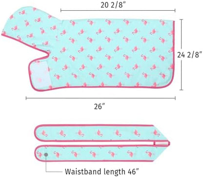HDE Hooded Dog Bathrobe Quick Dry Towel Wrap - Image 2