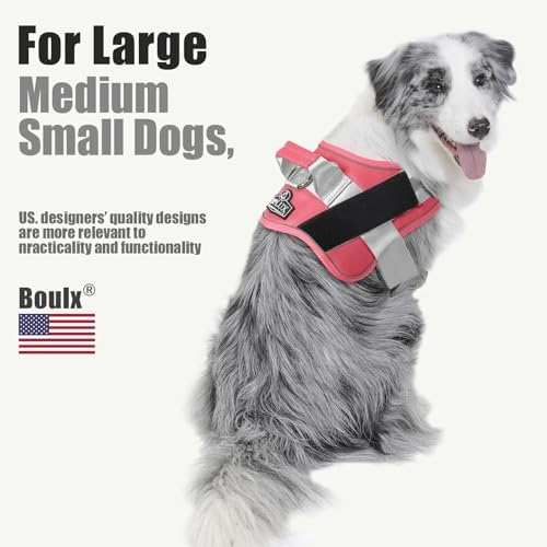 Bolux Dog Harness, No-Pull Reflective Breathable Adjustable Pet Vest - Image 4