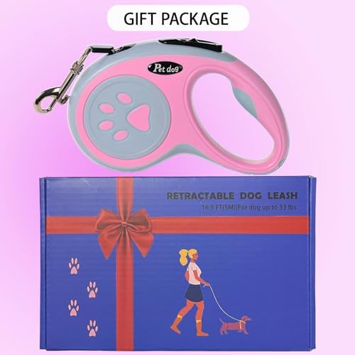Retractable Dog Leash, VELIGOOD 5M/16FT Extendable Dog Lead - Image 6