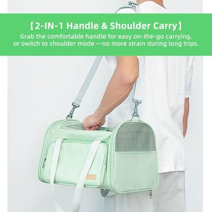 Cat Carrier Soft Sided Dog Carrier - Image 5