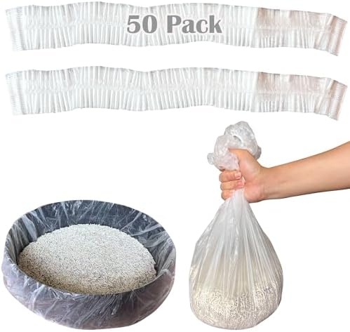 50 Pack Litter Box Liners Compatible by Unknown