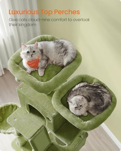 Feandrea Cat Tree, 81.1-Inch Large Cat Tower - Image 4