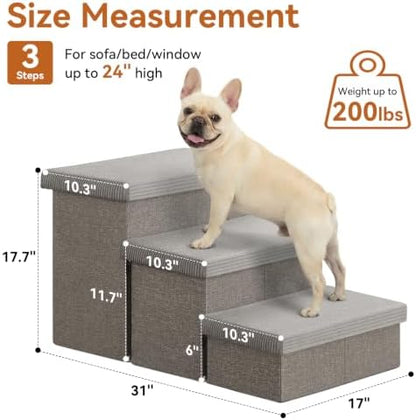 Zerbuger Dog Stairs Non-Slip Storage - Image 2