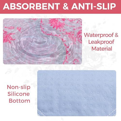 Homimp Cat Litter Mat 2 Pack, Litter Trapping Mat Contains Mess from Box - Image 2