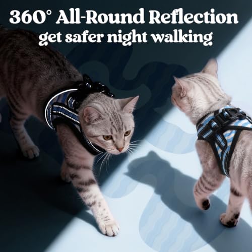 rabbitgoo Cat Harness and Leash Set, Step-in Soft Vest - Image 4