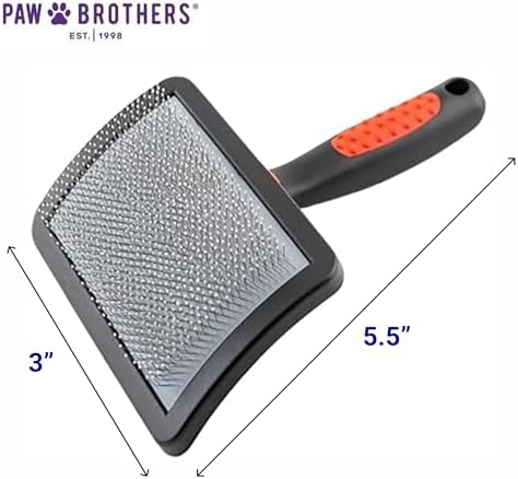 Paw Brothers Soft Pin Curved Slicker Brush - Image 2