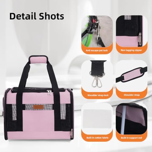 YUNIQUE Soft-Sided Cat & Dog Carrier - Image 3