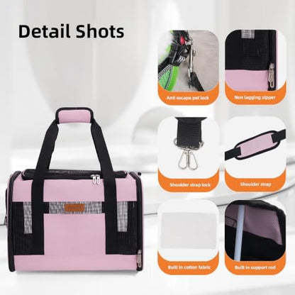 YUNIQUE Soft-Sided Cat & Dog Carrier - Image 3