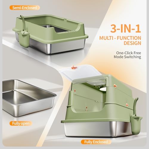 Stainless Steel Cat Litter Box - Image 7