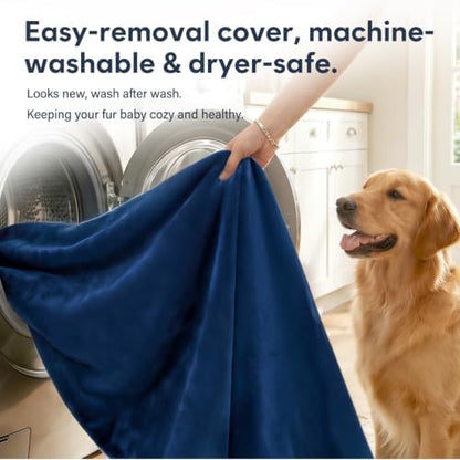 Magic Dog Super Soft Large Dog Bed, 39 Inches Orthopedic Foam Pet Beds - Image 5